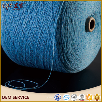 Moisture-Absorbent bule color cashmere yarn hot sales